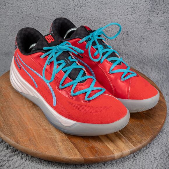 Mens Size 11.5 Puma All-Pro Nitro Scoot Henderson O.D.D. Mindset Red 379300-001 - Picture 1 of 9